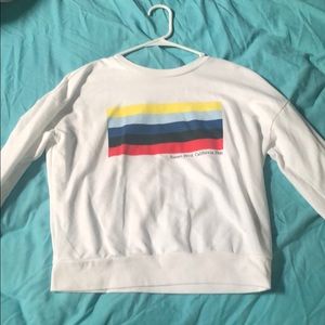 White Forever 21 sweatshirt